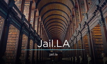 Jail.LA - Creative brandable domain for sale