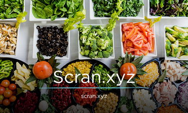 Scran.xyz - Creative brandable domain for sale