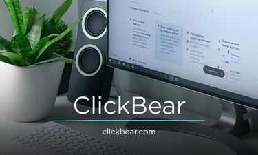 ClickBear.com - Creative brandable domain for sale