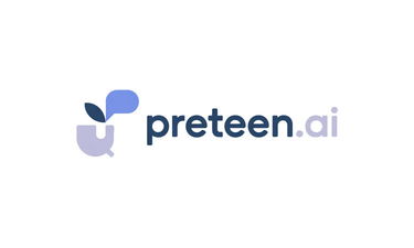 Preteen.ai - Creative brandable domain for sale