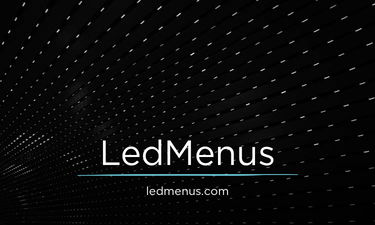 LedMenus.com - Creative brandable domain for sale