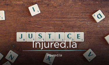 Injured.la - Creative brandable domain for sale