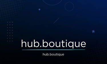 hub.boutique - Creative brandable domain for sale