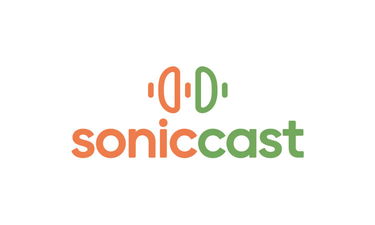 SonicCast.com - Creative brandable domain for sale