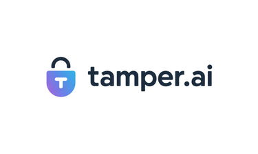 Tamper.ai - Creative brandable domain for sale