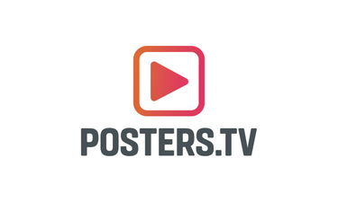 Posters.tv - Creative brandable domain for sale