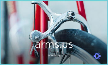 ARMS.us - Creative brandable domain for sale