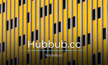 Hubbub.cc - Creative brandable domain for sale