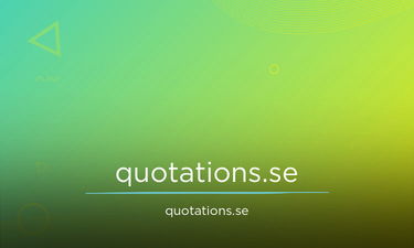 Quotations.se - Creative brandable domain for sale