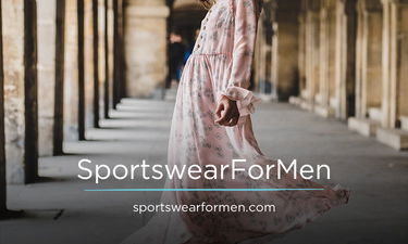 SportswearForMen.com - Creative brandable domain for sale