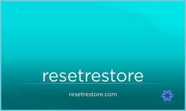 ResetRestore.com - Creative brandable domain for sale