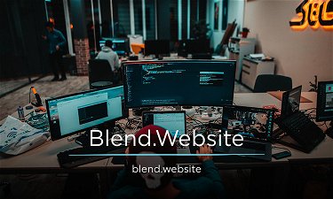 Blend.Website is for sale