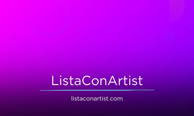 ListaConArtist.com