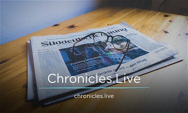 Chronicles.Live - Creative brandable domain for sale