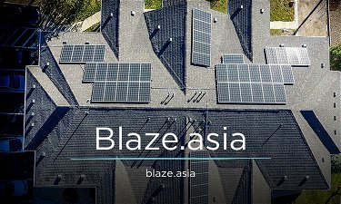 Blaze.asia - Creative brandable domain for sale