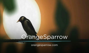 OrangeSparrow.com - Creative brandable domain for sale
