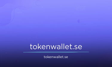 TokenWallet.se - Creative brandable domain for sale
