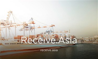 Receive.Asia - Creative brandable domain for sale