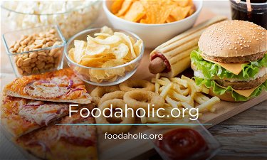 Foodaholic.org - Creative brandable domain for sale
