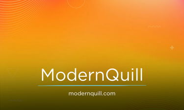 ModernQuill.com - Creative brandable domain for sale