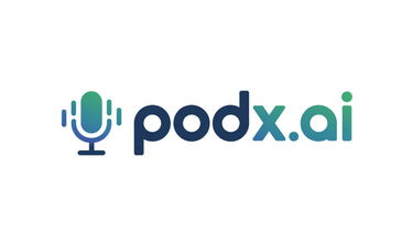 PodX.ai - Creative brandable domain for sale