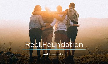 Reel.foundation - Creative brandable domain for sale
