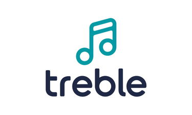 Treble.com - Creative brandable domain for sale