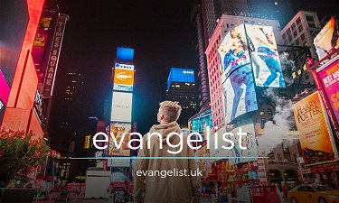 Evangelist.uk - Creative brandable domain for sale
