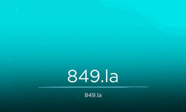 849.LA - Creative brandable domain for sale