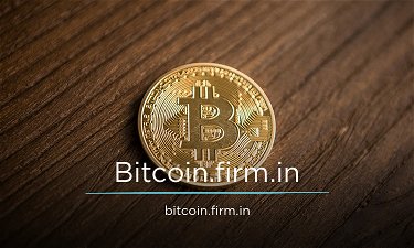 Bitcoin.firm.in - Creative brandable domain for sale