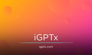 iGPTx.com - Creative brandable domain for sale