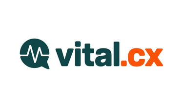 Vital.cx - Creative brandable domain for sale