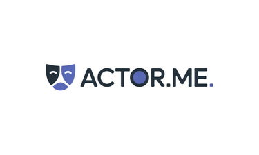 Actor.me - Creative brandable domain for sale