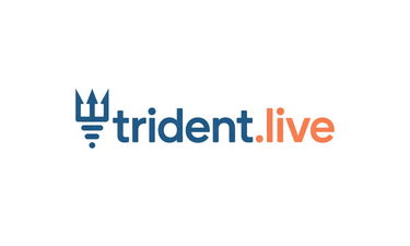 Trident.live - Creative brandable domain for sale
