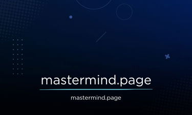 Mastermind.page