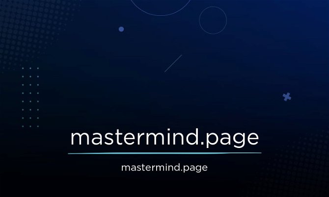 Mastermind.page