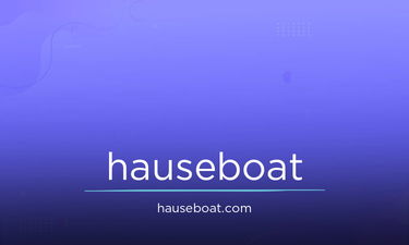 HauseBoat.com - Creative brandable domain for sale