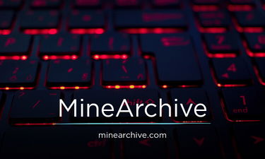 MineArchive.com - Creative brandable domain for sale