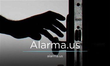 Alarma.us - Creative brandable domain for sale
