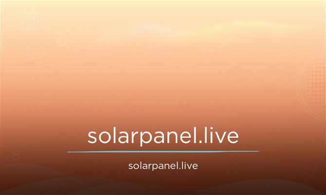 Solarpanel.live