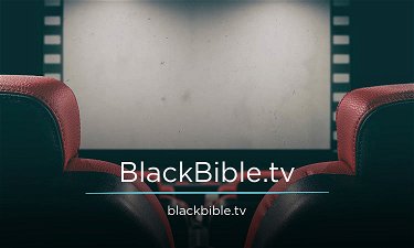 BlackBible.tv - Creative brandable domain for sale