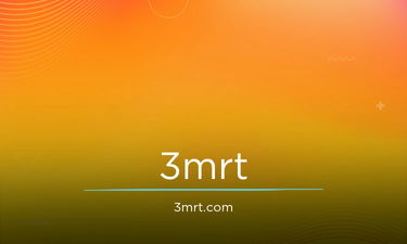 3MRT.com - Creative brandable domain for sale