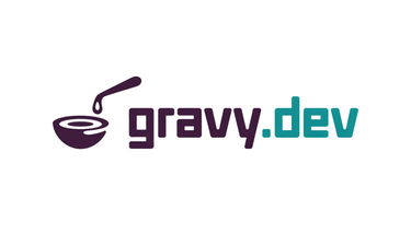 Gravy.dev - Creative brandable domain for sale