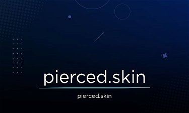 Pierced.skin - Creative brandable domain for sale