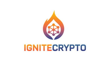 IgniteCrypto.com - Creative brandable domain for sale