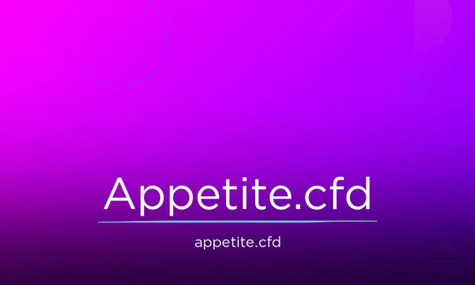 Appetite.cfd