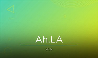Ah.LA - Creative brandable domain for sale