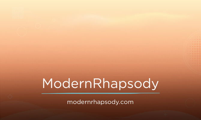 ModernRhapsody.com