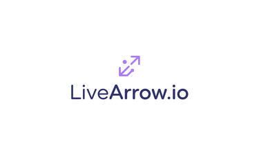 LiveArrow.io - Creative brandable domain for sale