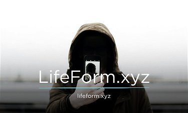 LifeForm.xyz - Creative brandable domain for sale